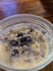 Blueberry Almond Oats